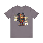 One Love Rasta Kingman- Men's Bella T-Shirt