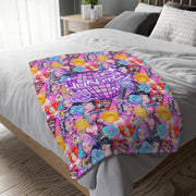 Velveteen Microfiber Blanket (Two-sided print)