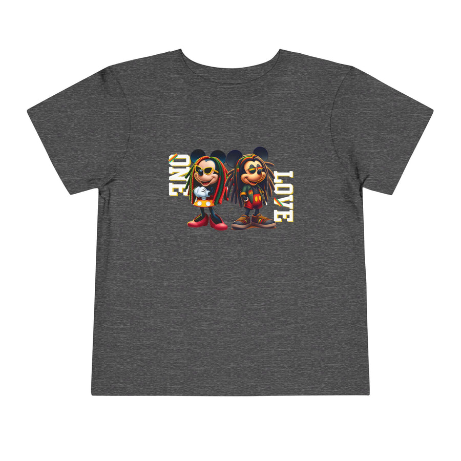 One Love Rasta Duo -Toddler Tee