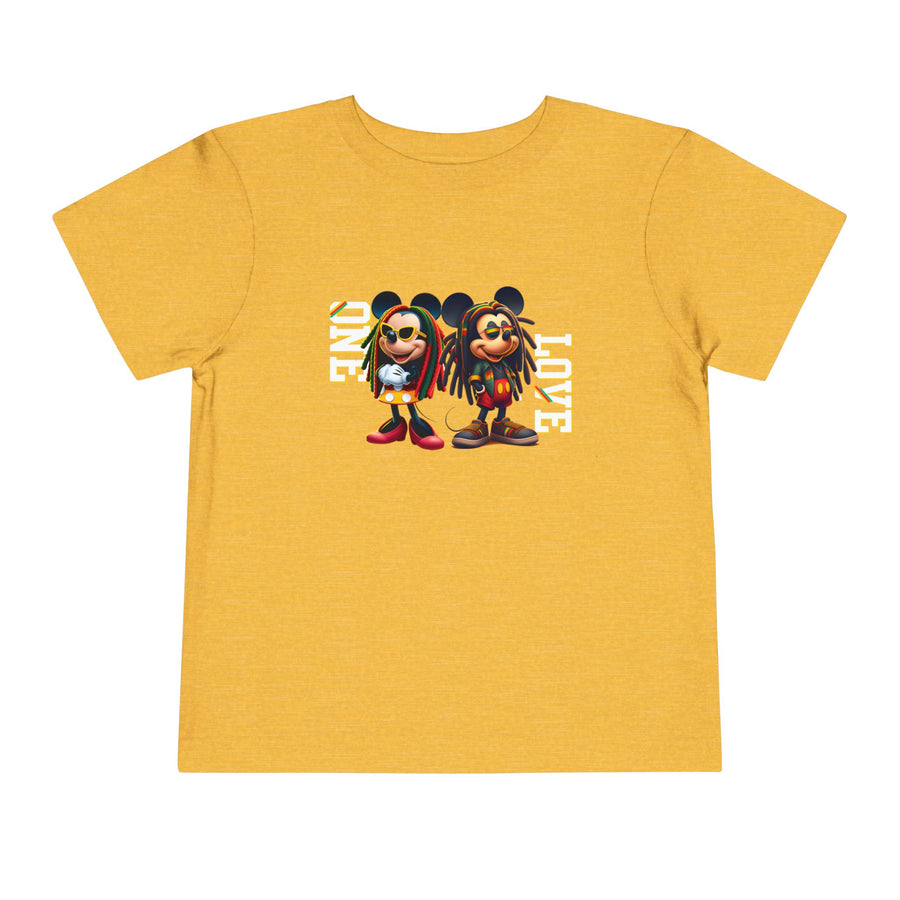 One Love Rasta Duo -Toddler Tee