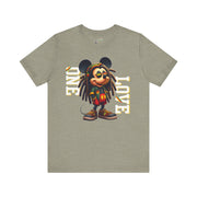 One Love Rasta Kingman- Men's Bella T-Shirt