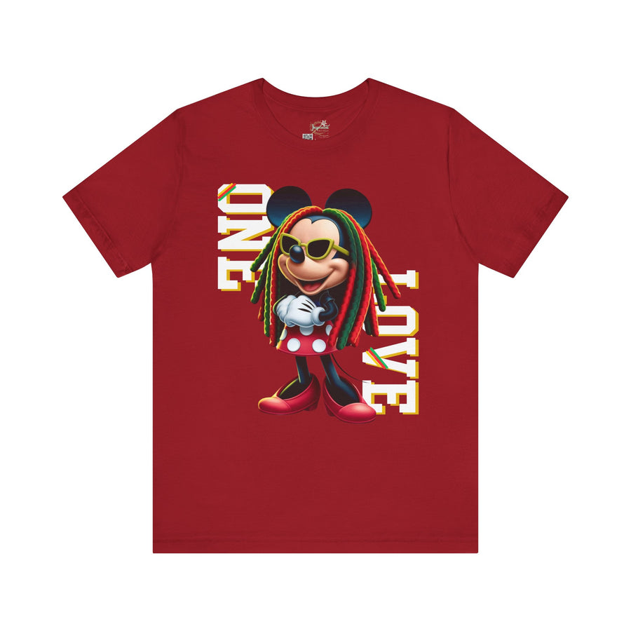 One Love Rasta Queen - Women's Bella Tee