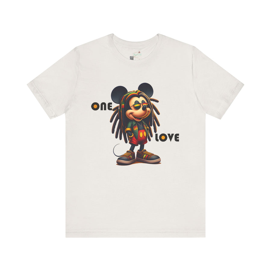 One Love Reggae Kingman- Men's Bella T-Shirt