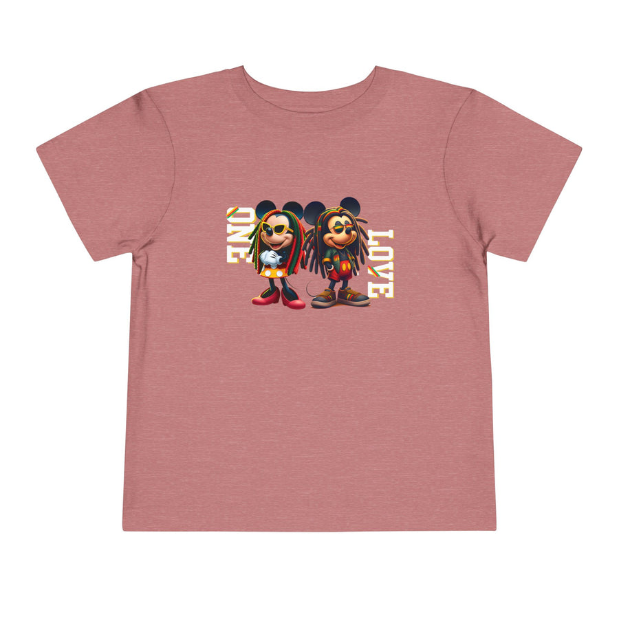 One Love Rasta Duo -Toddler Tee