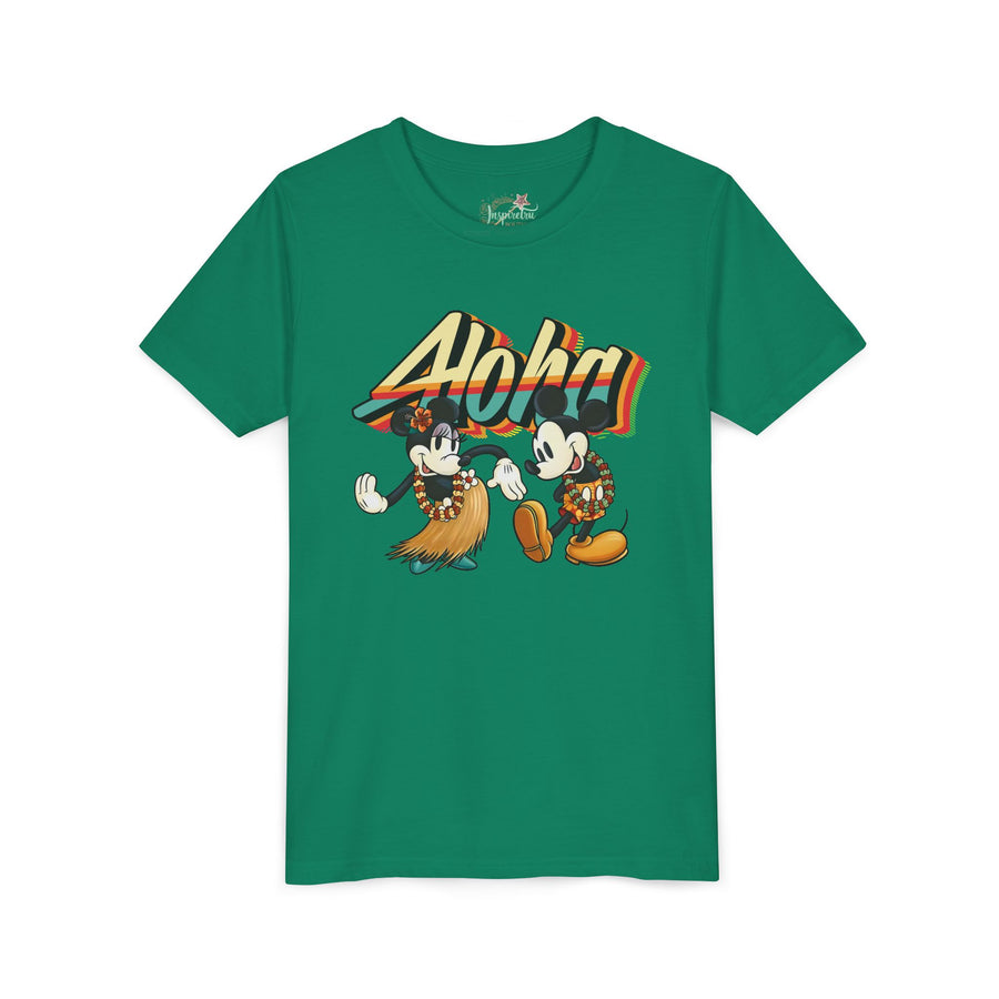 Aloha Sunrise Hula Duo - Youth Tee