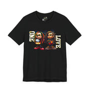 One Love Rasta Duo - Women's Bella Tee