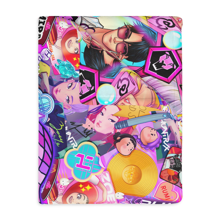 Velveteen Microfiber Blanket (Two-sided print)