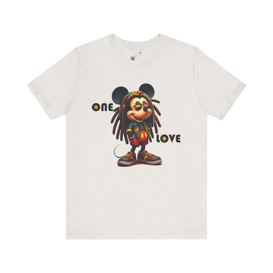 One Love Reggae Kingman- Men's Bella T-Shirt