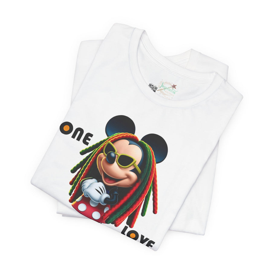 One Love Reggae Queen- Women's Bella Tee
