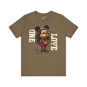 One Love Rasta Kingman- Men's Bella T-Shirt