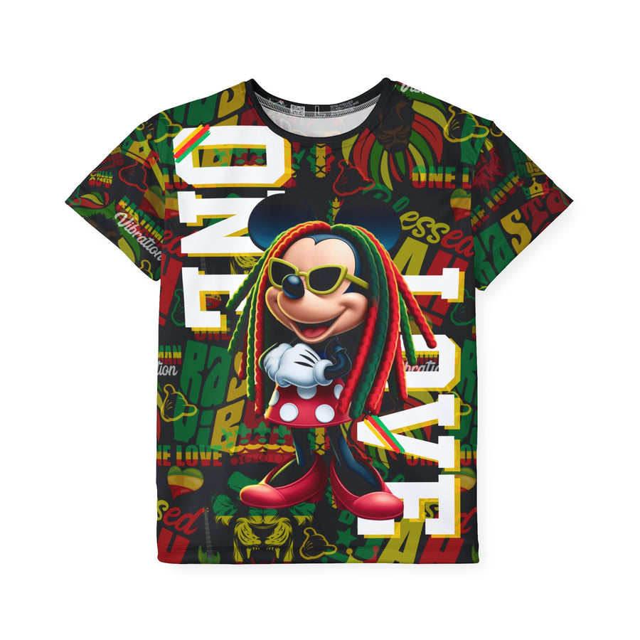 One Love Rasta Queen  - Youth Jersey