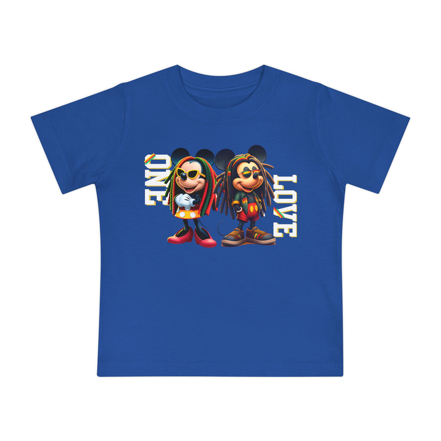 One Love Rasta Duo- Baby T-Shirt