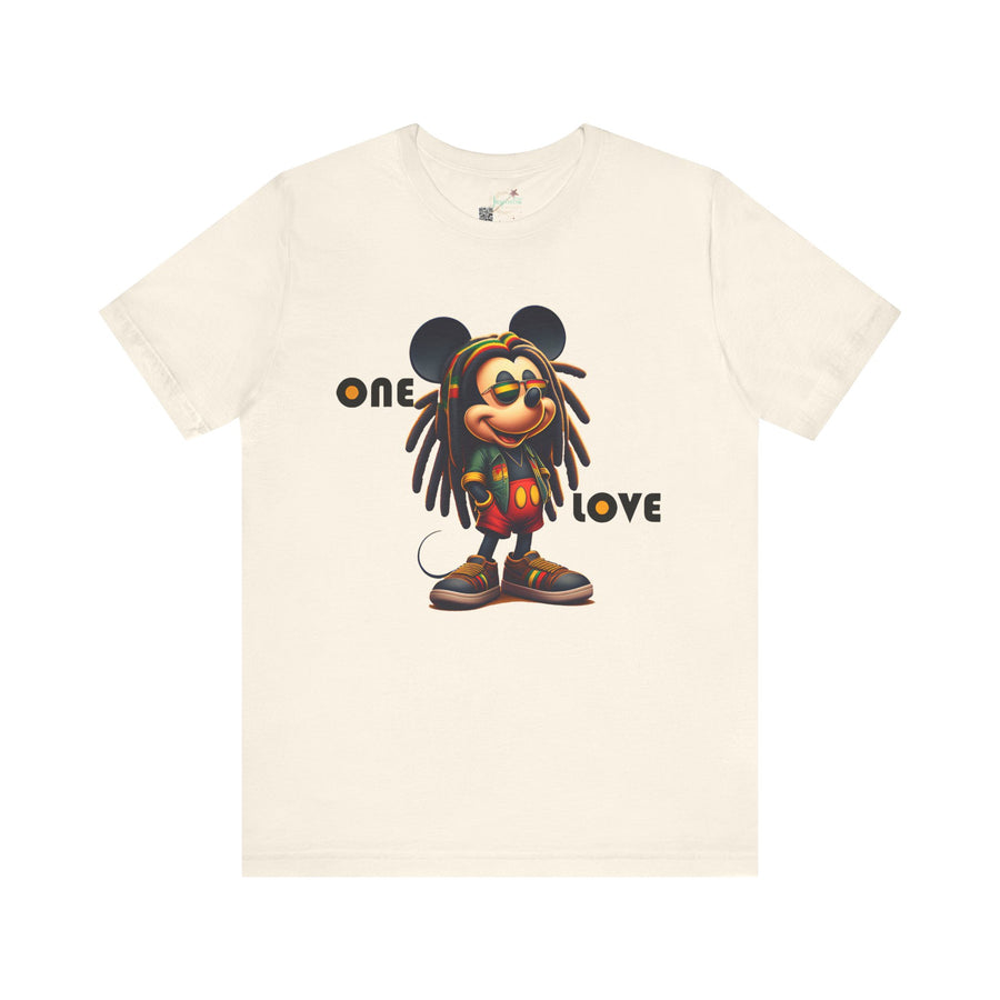 One Love Reggae Kingman- Men's Bella T-Shirt