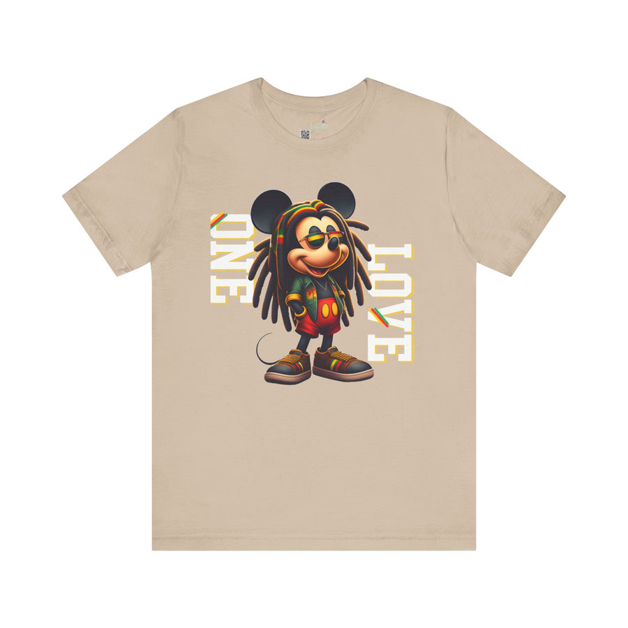 One Love Rasta Kingman- Men's Bella T-Shirt