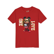 One Love Rasta Queen - Youth Tee