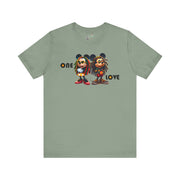 One Love Reggae Duo- Women's Bella Tee