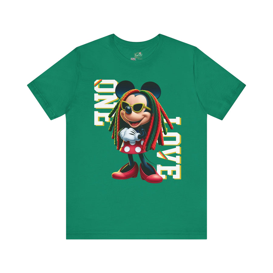 One Love Rasta Queen - Women's Bella Tee