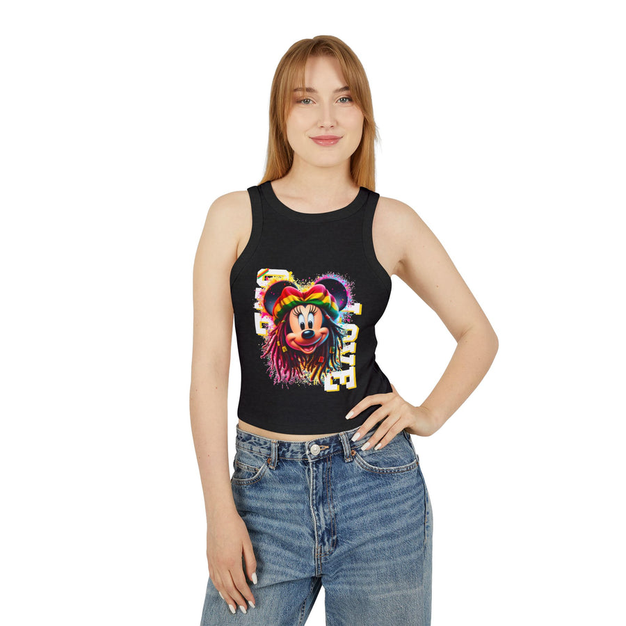 One Love Queen - Women's Racer Tank